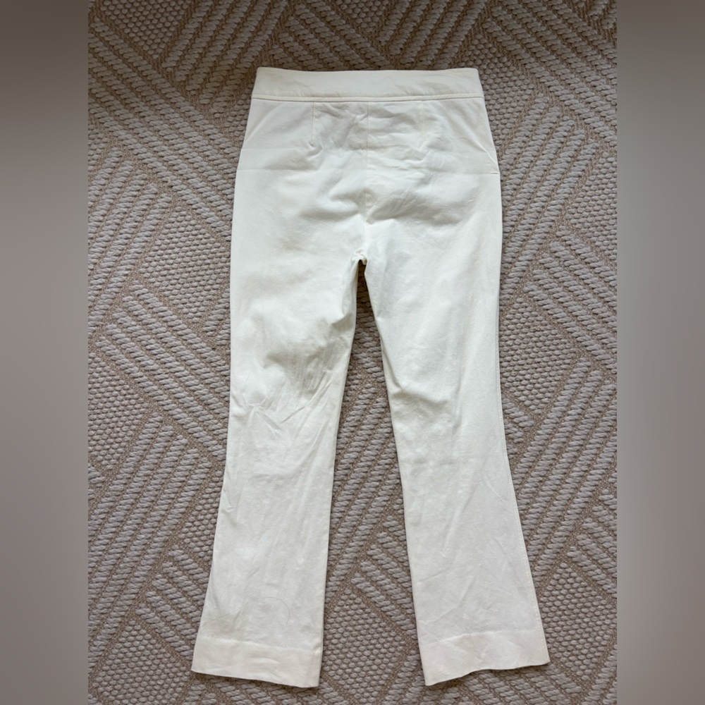 Derek Lam 10 Crosby Sailor-Button Flare Pants size 4 - Picture 8 of 11